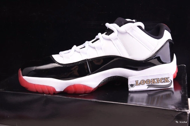 Reps TBK Bred Air Concord Low Retro 11 Jordan AV2187-160 0823
